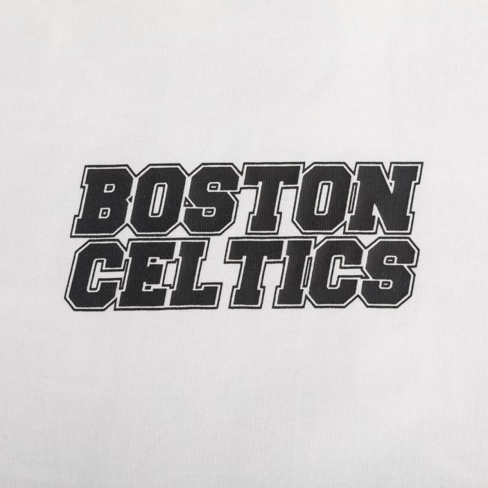 Мъжки New Era NBA Large Graphic BP OS Tee Boston Celtics white 10